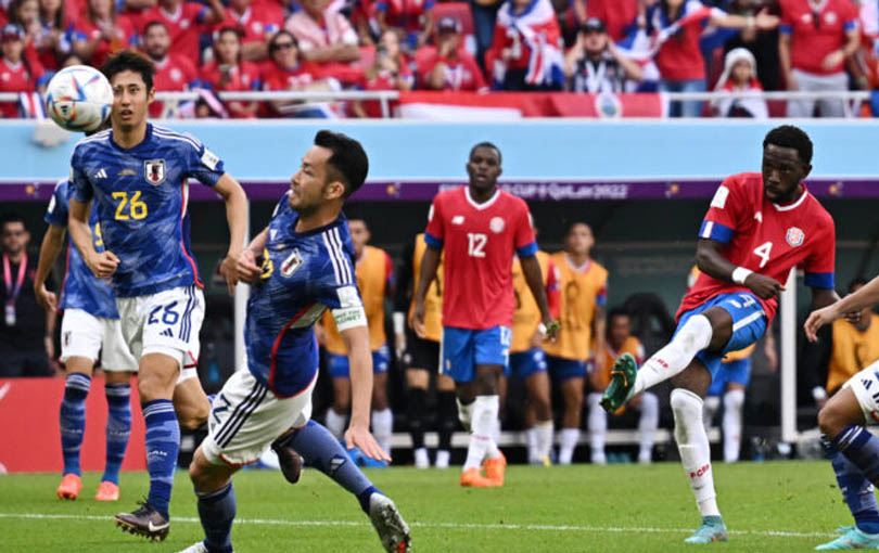 งานหนักของญี่ปุ่น สำหรับการลุ้นเข้ารอบ หลังจากจบเกมพบกับคอสตาริกา