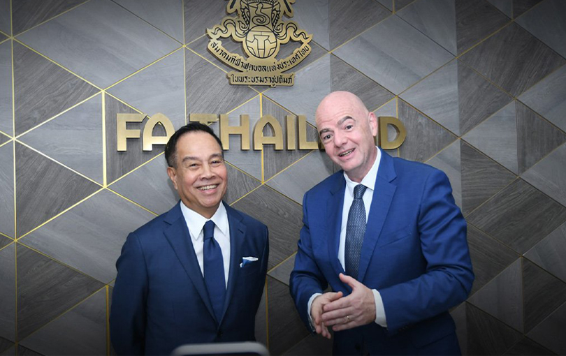 ประธานฟีฟ่า มามอบถ้วยแชมป์ อาเซียน คัพ 2022