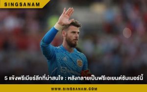 5 แข้งพรีเมียร์ลีกที่น่าสนใจ : หลังกลายเป็นฟรีเอเยนต์ซัมเมอร์นี้