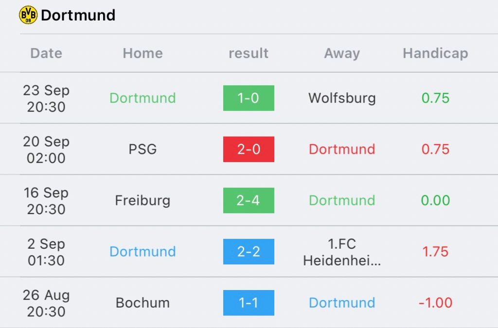 วิเคราะห์บอล บุนเดสลีกา ฮอฟเฟ่นไฮม์ vs ดอร์ทมุนด์ 2023/2024